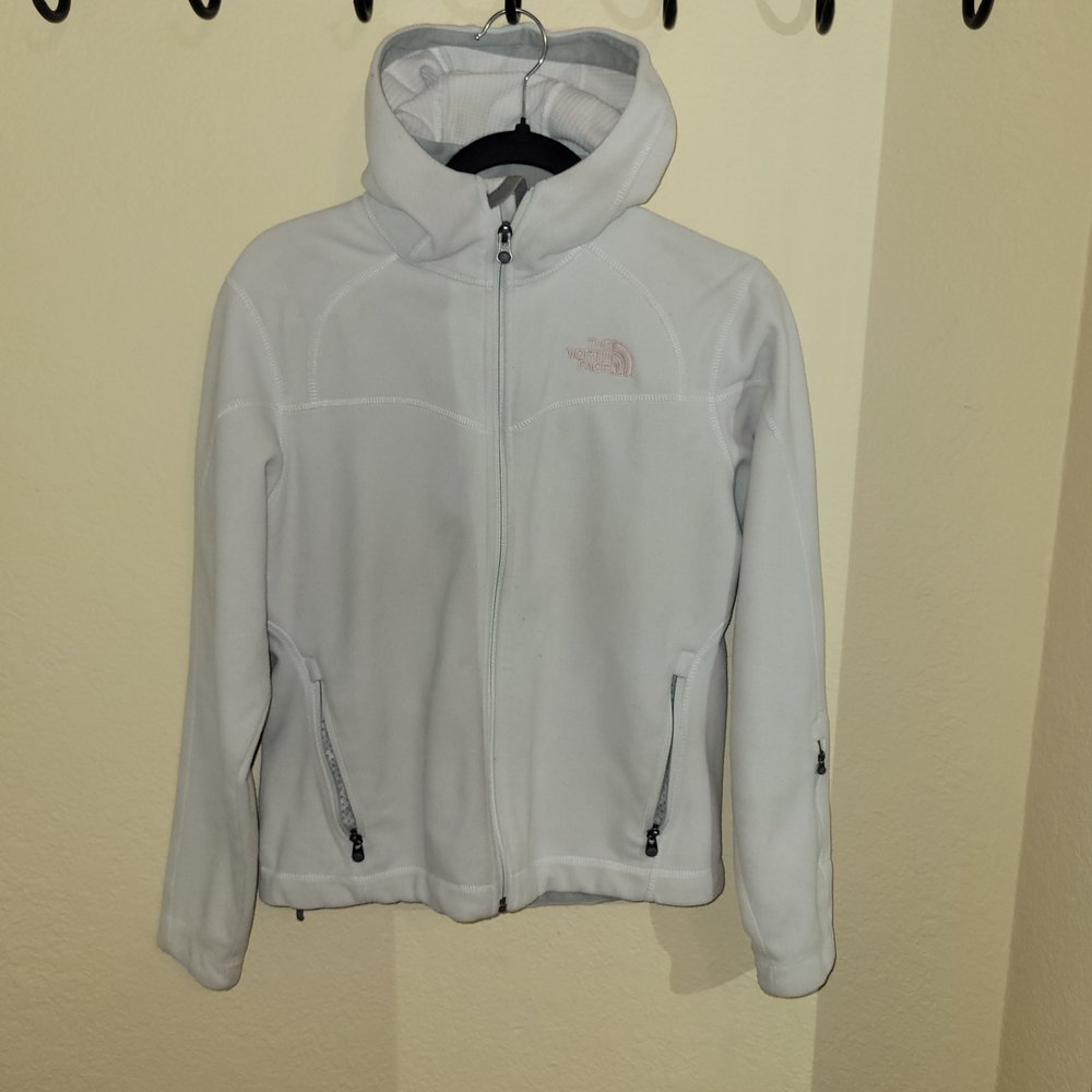 The North Face Women's White Hooded Jacket
